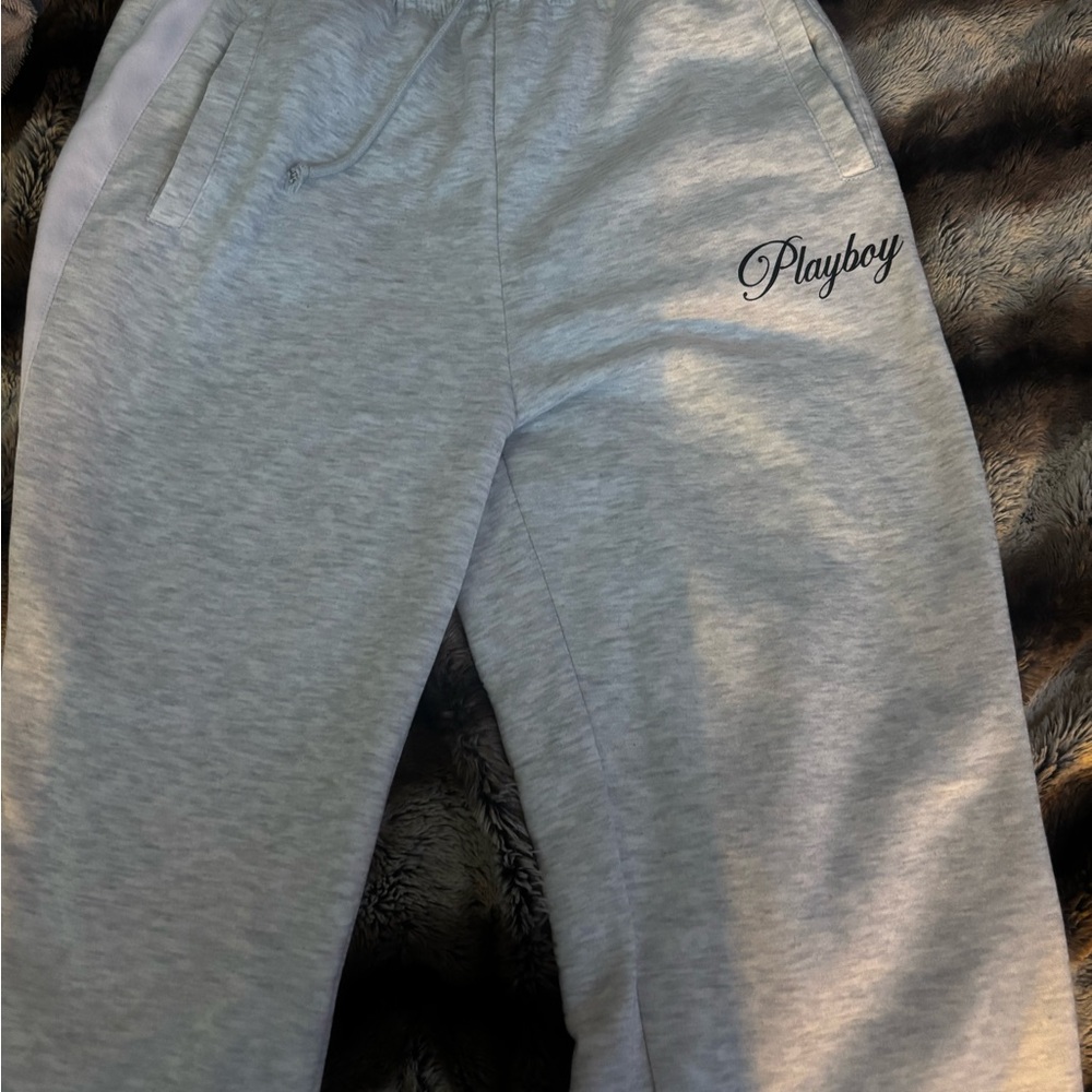 Playboy Gray Sweatpants